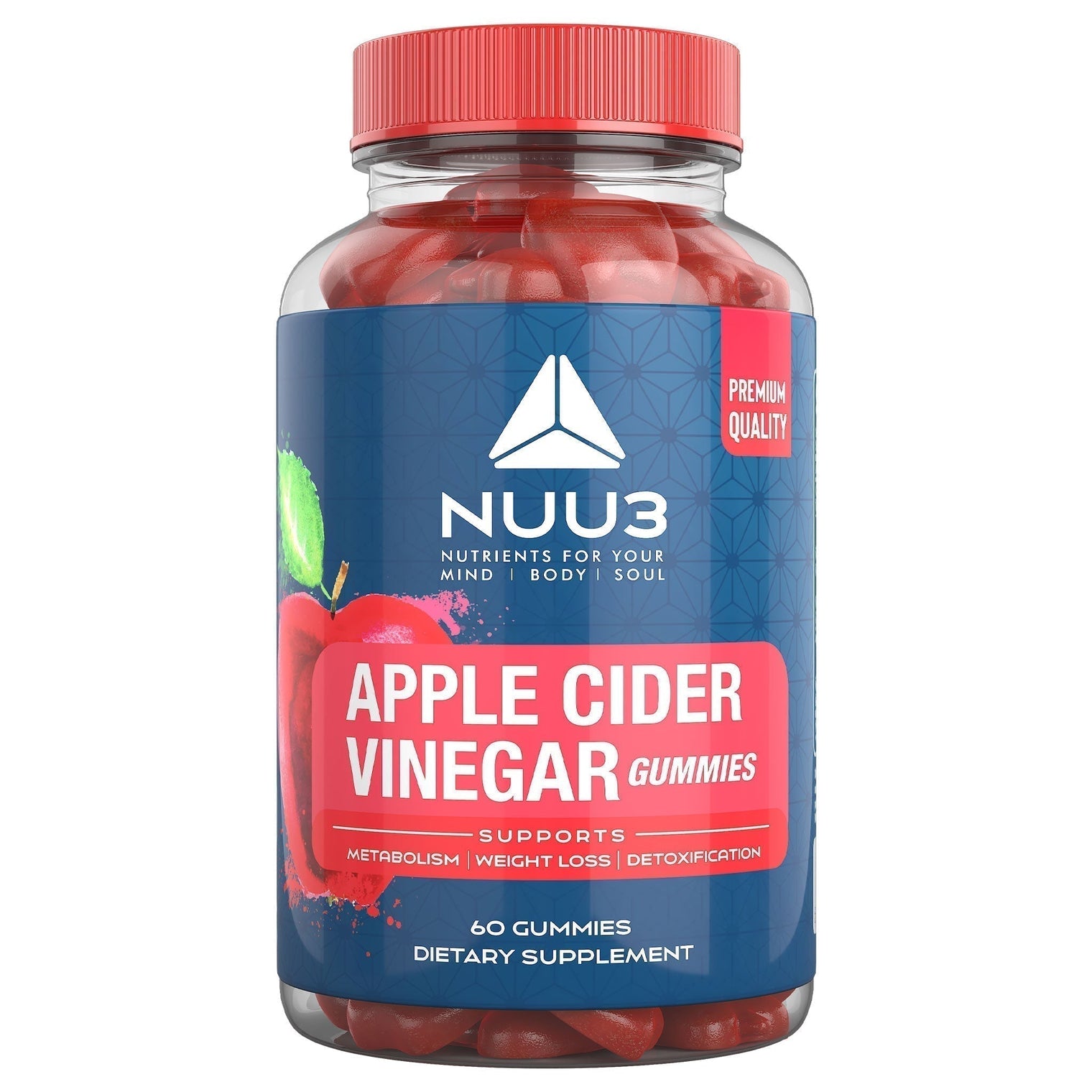 Nuu3 ACV Gummies Free (Valued $34.99) - Phenocal