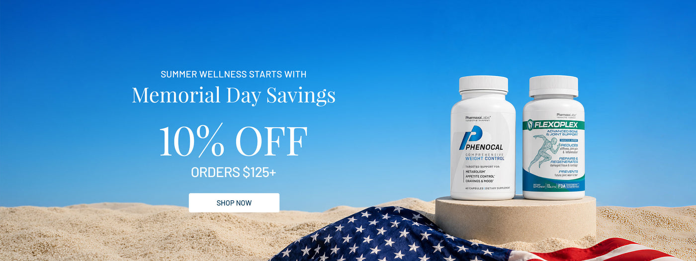 Memorial Day sale banner with 10% Off Promotions
