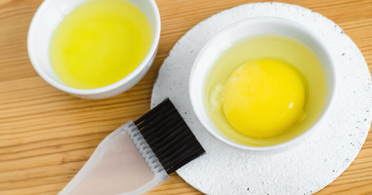Egg yolk for hair benefits DIY hair mask recipes and how to use guide