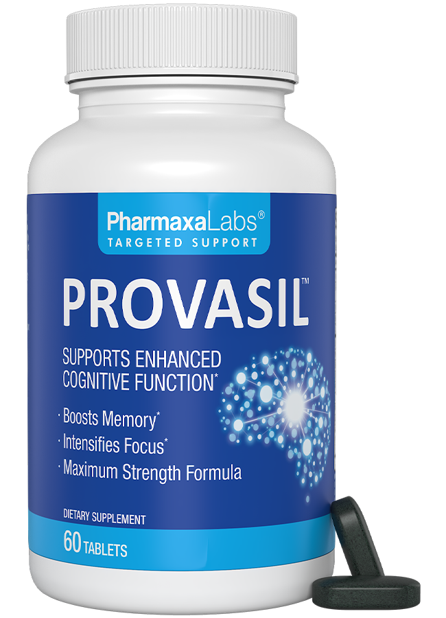 Provasil bottle with capsules